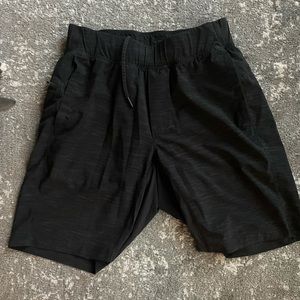 COPY - Men’s Lululemon black shorts with liner and drawstring